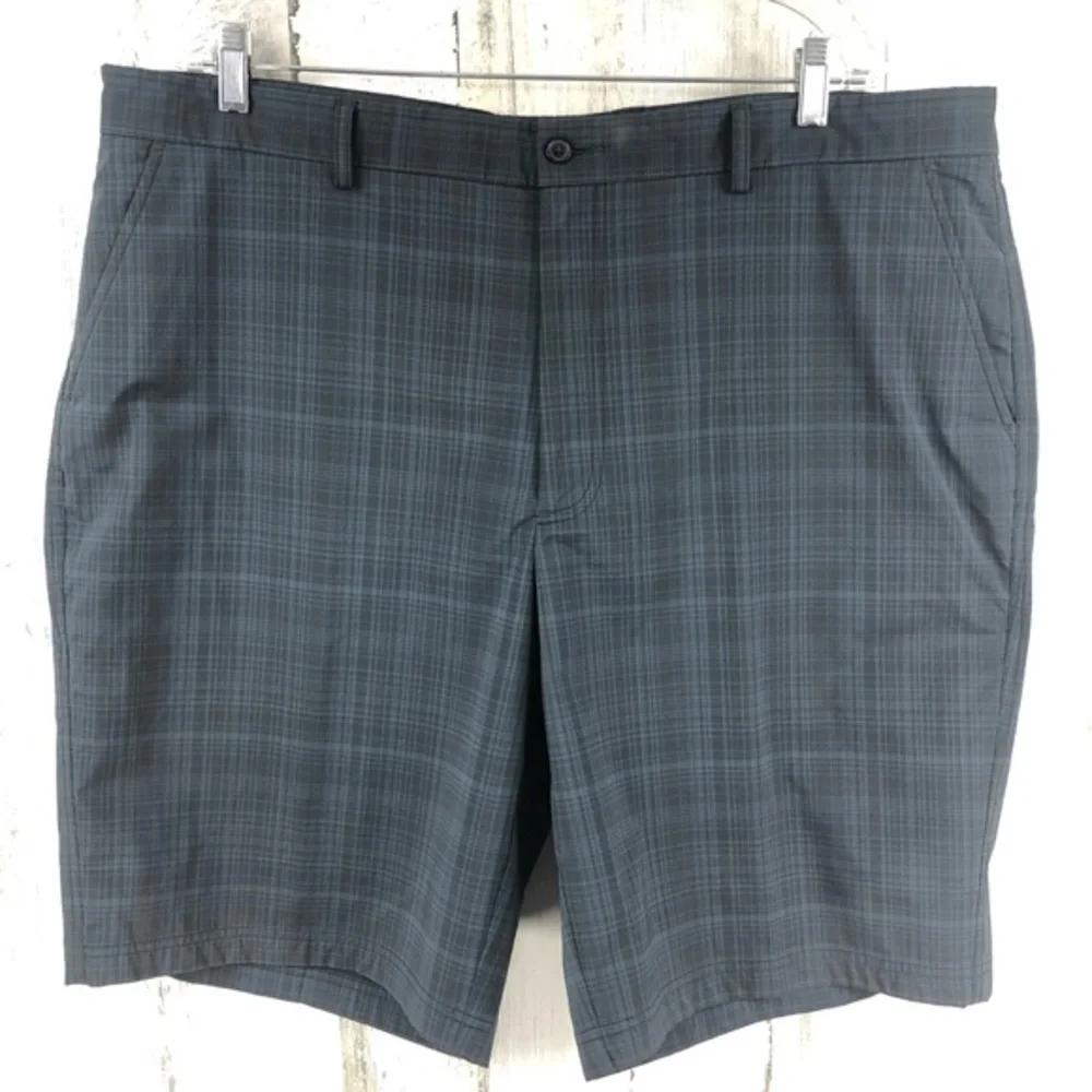 Kirkland Men's Gray Plaid Golf‎ Shorts Sz 42